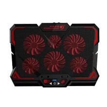 Laptop Cooling Pad Gaming Laptop Cooler Laptop Fan Cooling Stand for 12.1-17.3 Inch Laptops C