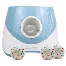 Upgraded Automatic Ball Launcher for Medium Dogs - Rechargeable Tennis Ball Thrower with Interactive Pinball Design USB
