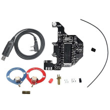 SI4732 Kurzwellen-Modifikationsmodul + 2x Donut-Antenne + Programmierkabel für UVK5/UVK6 Dual-Antennenlösung