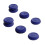 6pcs Thumb Stick Grip Caps Non-Slip Handle Rocker Button Cap for Game Controller Accessories Blue 1