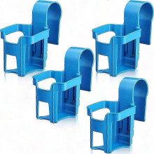Portavasos compatibles con flotadores de piscina.