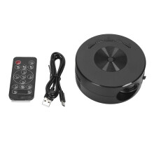 Miniproyector con protección ocular, altavoz incorporado, proyector LED de bolsillo, proyector de películas