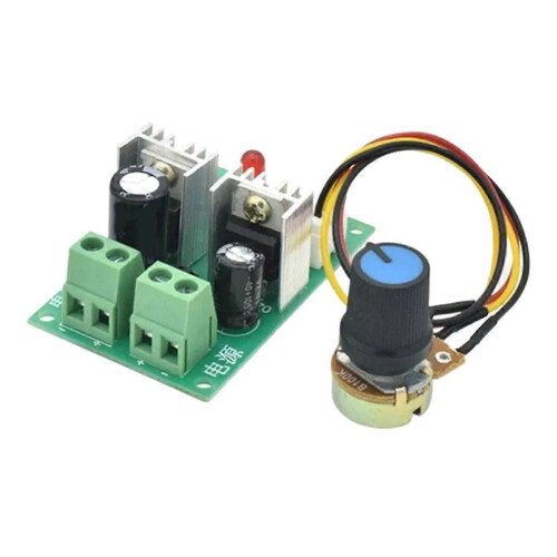 PWM DC Motor Speed Controller 12V-36V 3A Adjustable Voltage Regulator Switch Module for Various Moto