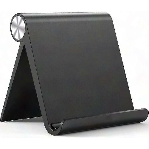 Adjustable Tablet Holder, Multi-Angle Viewing Stand, Foldable & Lightweight for Phones and Tablets