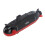 Armor Car Plane Kit Alloy Rotation Pull Back Adjustable Stimulation Armor Airplane Model Set for Children Underwater Vehicle (Black) 1