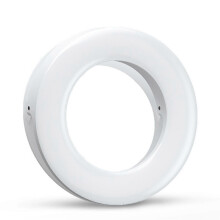 Mini luz LED con clip para teléfono móvil, luz para selfies, 40 LED 3200K-6500K compatible con teléfono