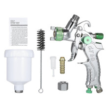Feed Air Spray Gun Mini Sprayer Paint Gun with 100ML Cup 0.8mm Nozzle for Painting Car Furniture Wall