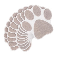 20pcs Dog Paw Floor Decals Non Slip Waterproof Stickers for Kids Bathroom and Bathtub Safety