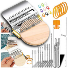 Telai da rammendo piccoli e mini Speedweve, telai in legno, kit di attrezzi per tessitura tipo Speedweve,