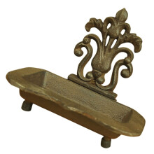 Vintage Metal Soap Holder for Shower, Fast Draining Soap Dish Rack, Tool Bathroom Storage