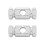2PCS Roller String Tree Retainer with Screw Accessory for Electric Guitar Bass 2