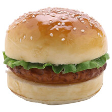 1 Stück realistischer Hamburger, lebensechte Simulation, Attrappe eines Hamburgers, Bäckerei-Display,