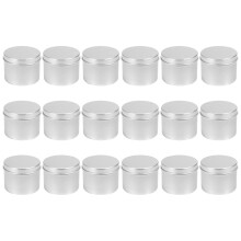 18 Piece Candle Tin , 4 Oz, Candle Containers for DIY Candle Making,Candle Container,Handmade Candle Making Tools