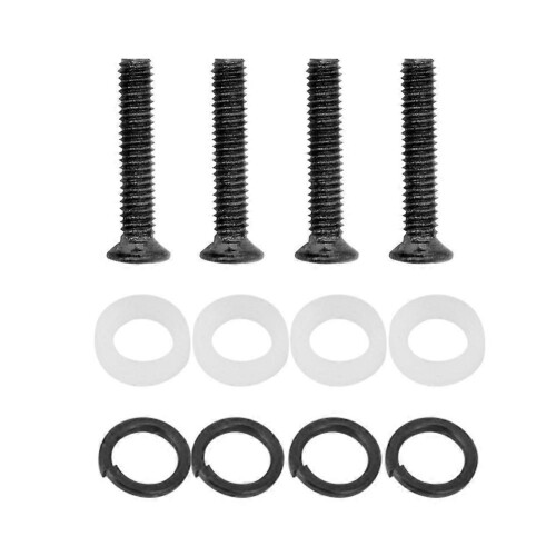 Ukulele Tuning Peg Cap, Small Fishtail Loop for Guitar Neck, Black 1