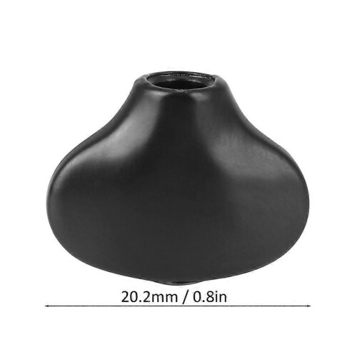 Ukulele Tuning Peg Cap, Small Fishtail Loop for Guitar Neck, Black 2
