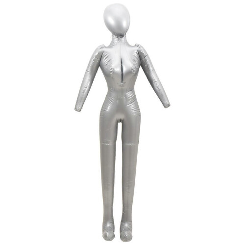 Opblaasbaar vrouwelijk model met armen, etalagepop/mannequin