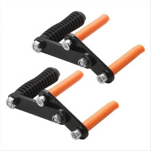 2 pezzi Sollevatore per pannelli in cartongesso, morsetto manuale per sollevamento di lastre e vetro,