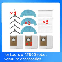 13 Pcs Ultra Durable Accessories for Loorow AT800 Sweeper Accessories