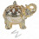 Aromatherapy Incense Burner for Home Decoration with Elephant Design 1