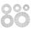 Acrylic Patchwork Ruler Set - 5PCS Sewing Multi Tool Quilting Templates Clothing Ruler Measurements 1
