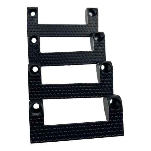Tape Measure Holder Tool Storage for Power Tool on Ladder,4PCS Black