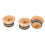 3Pcs Maple Wood Guitar Knobs Volume Tone Control Knobs Musical Instrument Replacement Parts 4