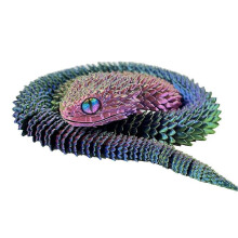3D Snake Flexible Articulated Figure Model Gift Gift 3D Gift D