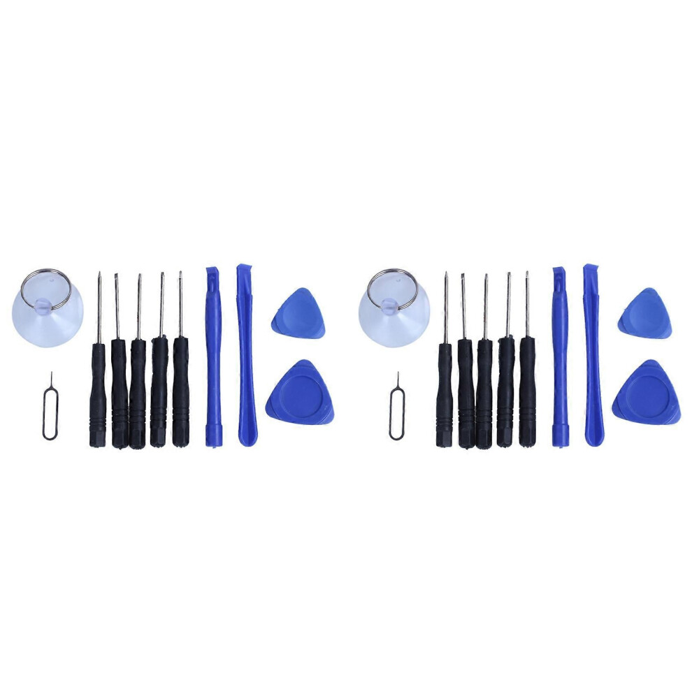 22 Pcs Cell Phones Opening Pry Repair Tool Kit Screwdrivers Tools 9319739817935