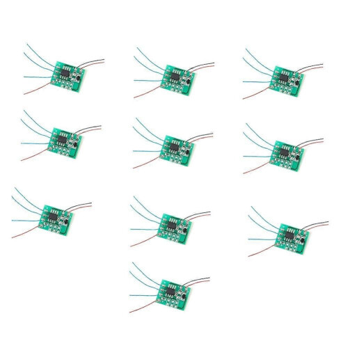 10pcs Model Traffic Signal Light Controller Electric Circuit Board Train Railway Traffic Light Panel Controller