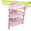 Corner Shower Shelf SpaceSaving Triangle Bathroom Organizer Plastic Rack for Kitchen Storage 2