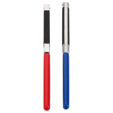 2pcs Round Square Sandpaper Ruler Jewelry Polishing Tool Manual Sandpaper Stick