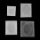 4 Pcs Oval Square Epoxy Resin Silicone Molds Pendant Making Moulds 1