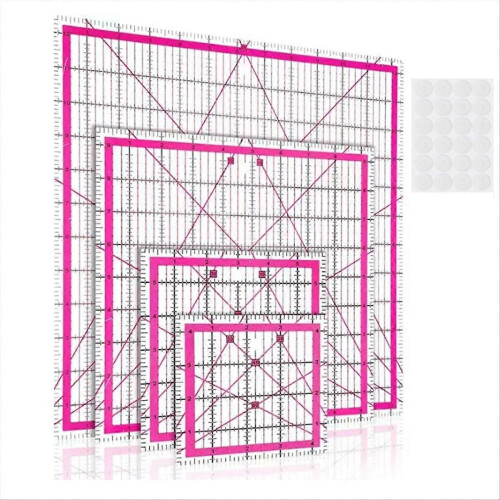Quilting Ruler Square Acrylic Quilting Ruler Fabric Cutting Ruler B