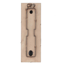 Leather Cutting Die Wooden Base DIY Hand Made Leather Die for Scrapbooking Jewelry Making Access Control Card Pendant