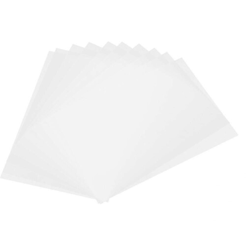 20pcs Hand Painted Translucent Heat Shrink Sheets DIY Handmade Accessories 0.3mm
