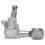 Tuning Pegs / Strings for / Tele / Acoustic Guitar 6L Silver 2