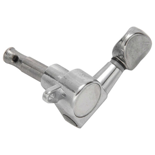 Tuning Pegs / Strings for / Tele / Acoustic Guitar 6L Silver 2
