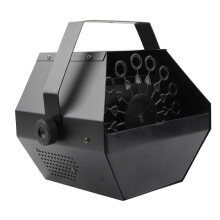 Φορητή ηλεκτρική μηχανή φυσαλίδων 30W για DJ, πάρτι, κλαμπ (μαύρη)
