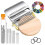KnitPatch PatchMaker Kit - 100 Colors Embroidery Thread for Mending & Weaving, Complete Sewing Craft Set 1