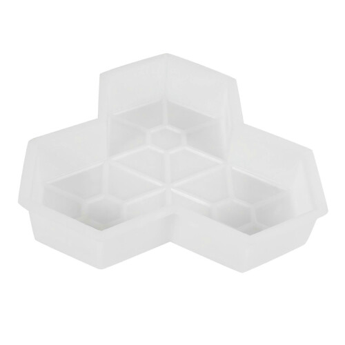 1Pcs Maple Leaf Concrete Manually Plastic Stepping Stone Paving Molds