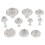 33 Piece Cake Cookie Flower Leaf Butterfly Heart Shape Mold DIY Tools 1