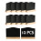 12Pack Mini Chalkboard Signs, Kitchen Notes Chalk Boards with Stands 10X7.2cm Small Blackboard Mess 1