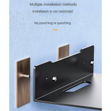 Wall Shelf Holder Floating Shelf Stand Wall Mount Storage Rack for TV Projector Speaker Camera Rout