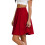 Women's Skort Skirt, Casual, Basic, Versatile, Elastic,-Green M 7