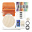 Darning Mini Loom Kits Machine with Threads, Complete Darning Kit for Beginners Quickly Mending Jean 1