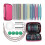 26 Pieces Aluminum Interchangeable Circular Knitting Needle Set 1