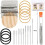 Mini Machine Kit, Wooden Weaving Tool with Stainless Steel , Type Weave Tool for Beginners Quickly 1