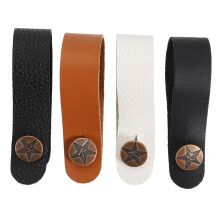 4pcs Guitar Strap Ties with Neck Strap Buckle Secure Connection Protects Headstock