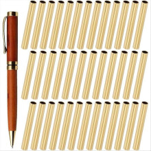 35 Stück schlanke Stifthülsen, 7 mm Außendurchmesser x 0,5 mm Wandstärke, 52 mm Länge, nahtlose Rundhülsen