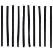 10 Stück Schmelzkleber-Klebesticks 150 x 7 mm Schwarz